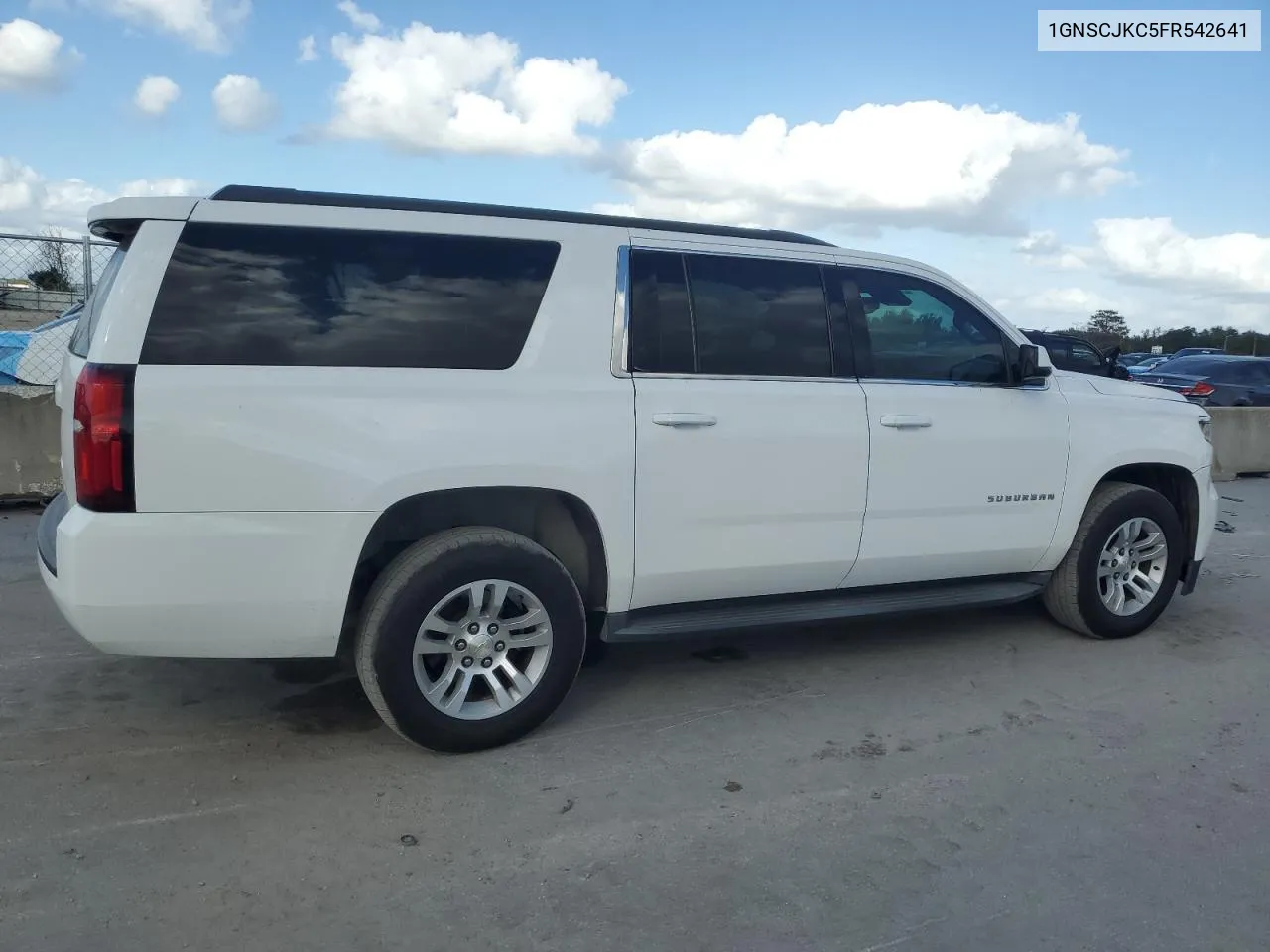 2015 Chevrolet Suburban C1500 Lt VIN: 1GNSCJKC5FR542641 Lot: 80729894