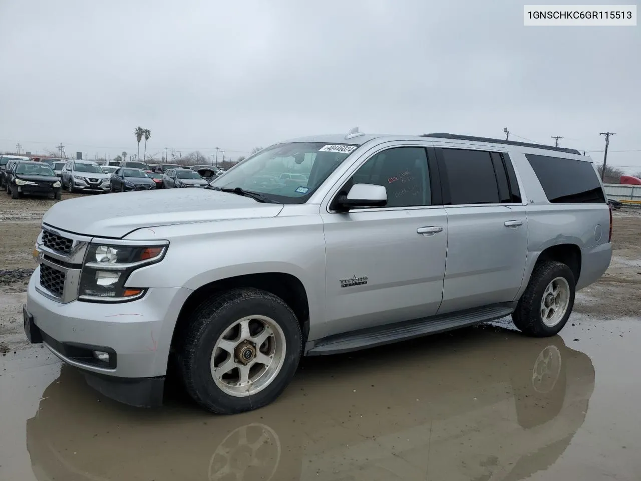 2016 Chevrolet Suburban C1500 Lt VIN: 1GNSCHKC6GR115513 Lot: 40446024