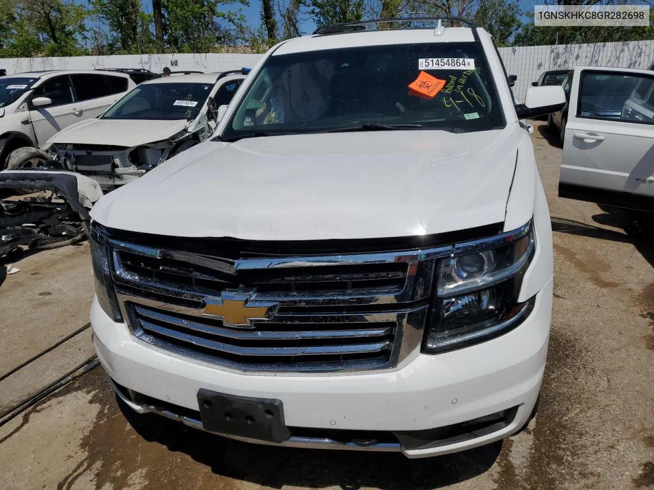 2016 Chevrolet Suburban K1500 Lt VIN: 1GNSKHKC8GR282698 Lot: 51454864