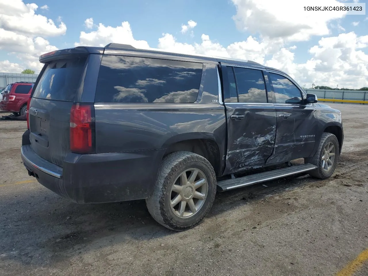 1GNSKJKC4GR361423 2016 Chevrolet Suburban K1500 Ltz