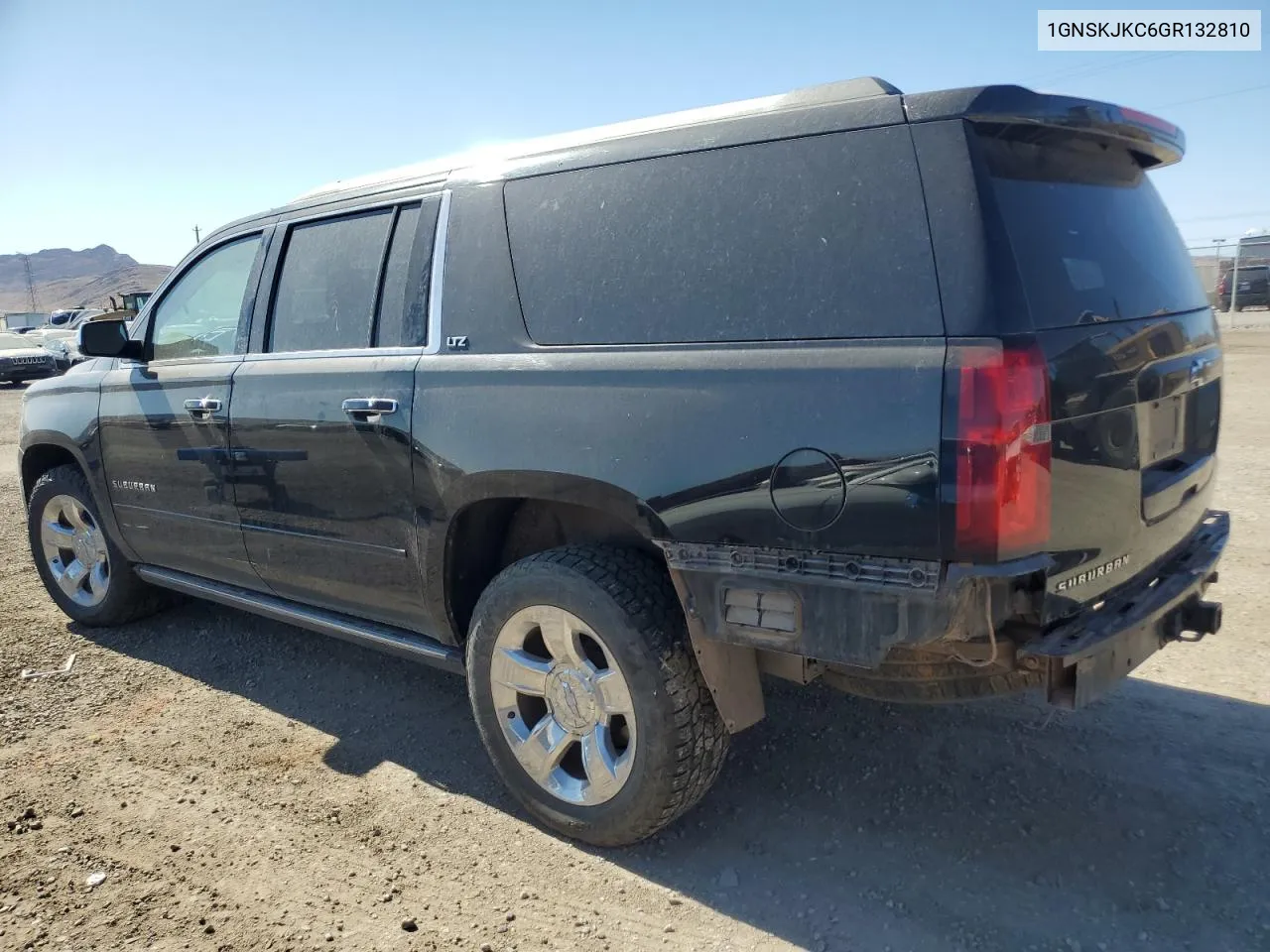 2016 Chevrolet Suburban K1500 Ltz VIN: 1GNSKJKC6GR132810 Lot: 57066044