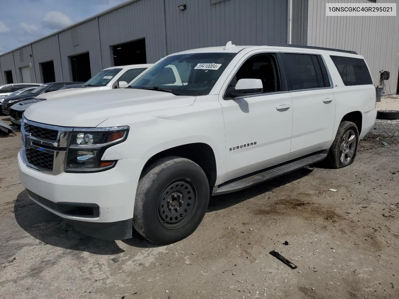 2016 Chevrolet Suburban C1500 Ls VIN: 1GNSCGKC4GR295021 Lot: 59410004