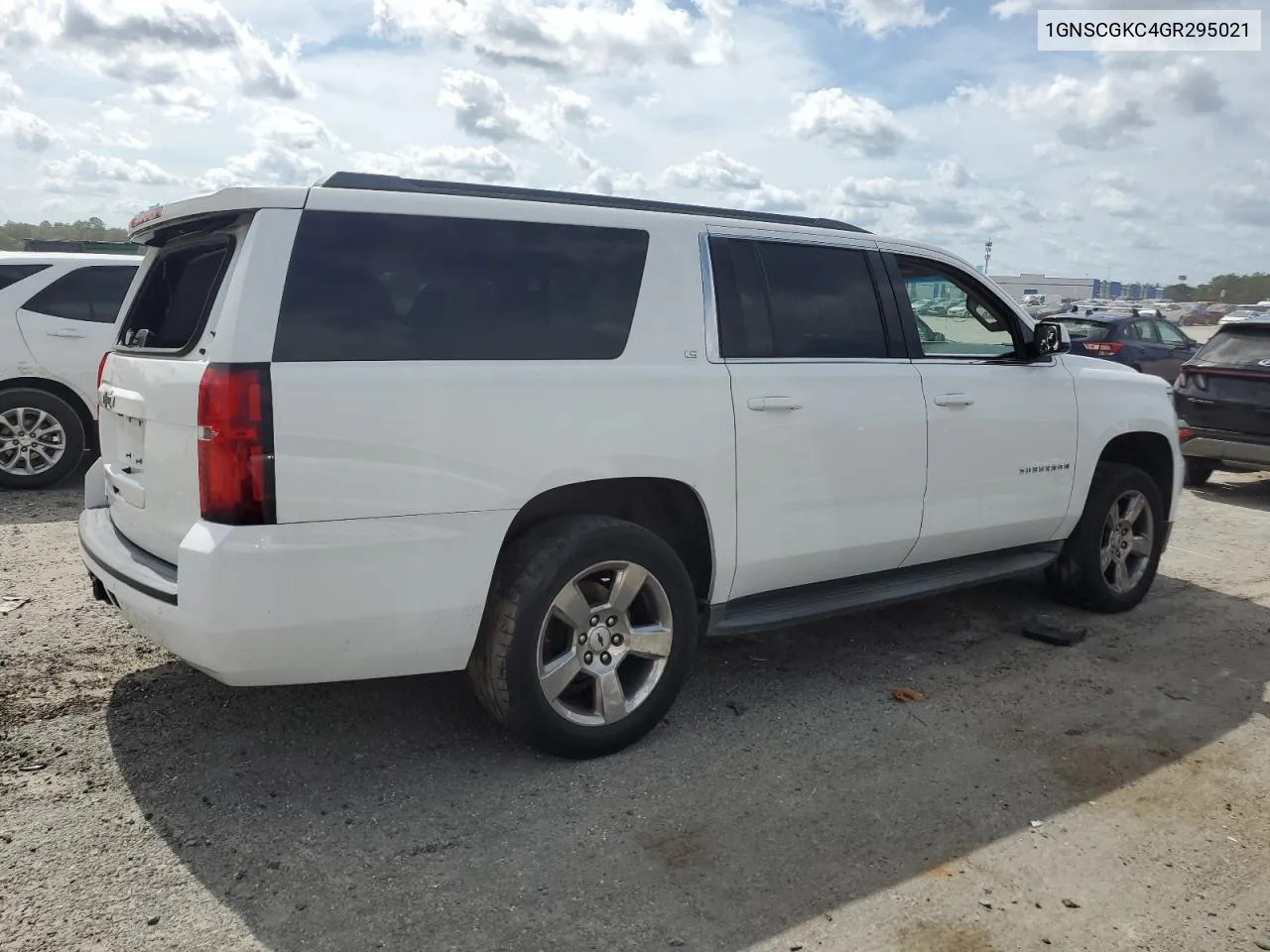 2016 Chevrolet Suburban C1500 Ls VIN: 1GNSCGKC4GR295021 Lot: 59410004