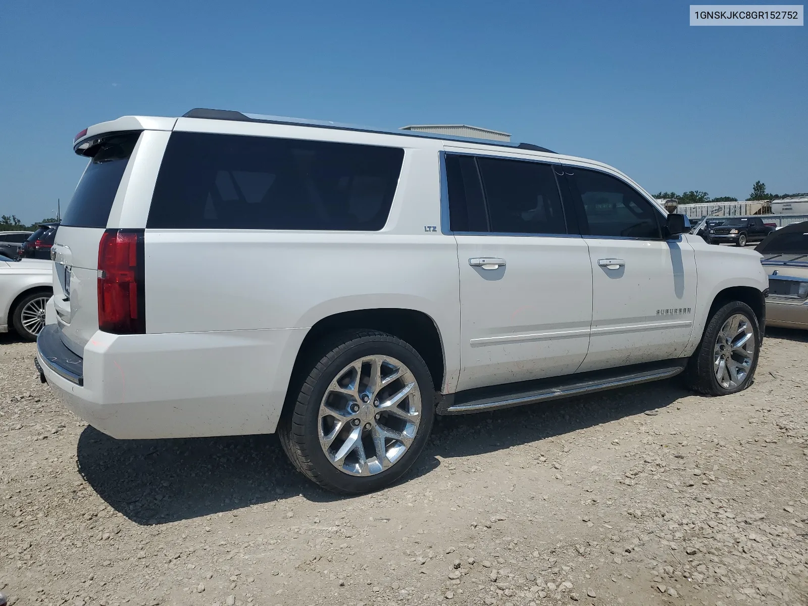 2016 Chevrolet Suburban K1500 Ltz VIN: 1GNSKJKC8GR152752 Lot: 62763794