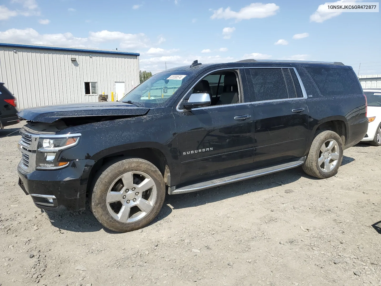 2016 Chevrolet Suburban K1500 Ltz VIN: 1GNSKJKC6GR472877 Lot: 63558574