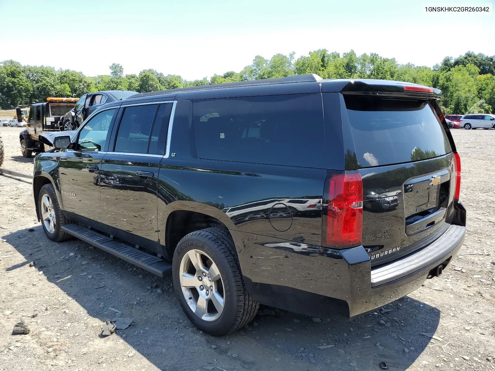 2016 Chevrolet Suburban K1500 Lt VIN: 1GNSKHKC2GR260342 Lot: 63757454