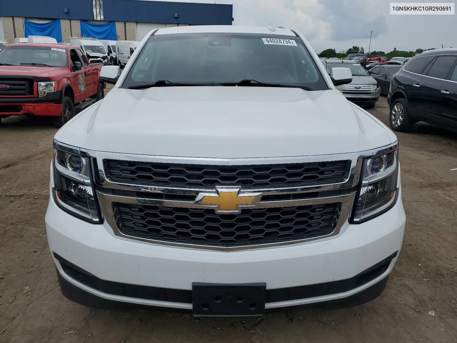 2016 Chevrolet Suburban K1500 Lt VIN: 1GNSKHKC1GR290691 Lot: 64028794