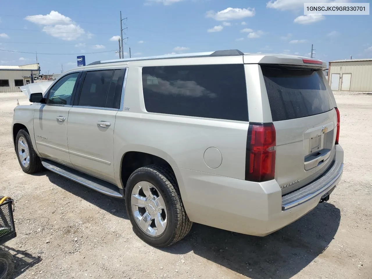 1GNSCJKC9GR330701 2016 Chevrolet Suburban C1500 Ltz