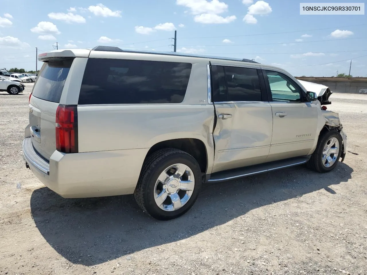 1GNSCJKC9GR330701 2016 Chevrolet Suburban C1500 Ltz