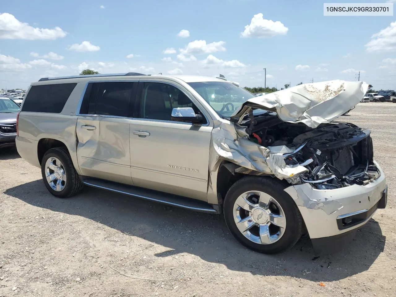 1GNSCJKC9GR330701 2016 Chevrolet Suburban C1500 Ltz