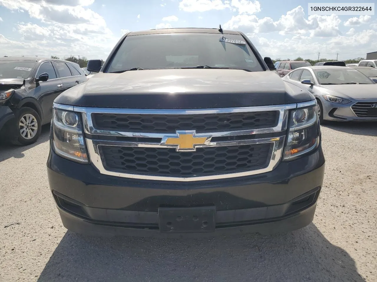 1GNSCHKC4GR322644 2016 Chevrolet Suburban C1500 Lt