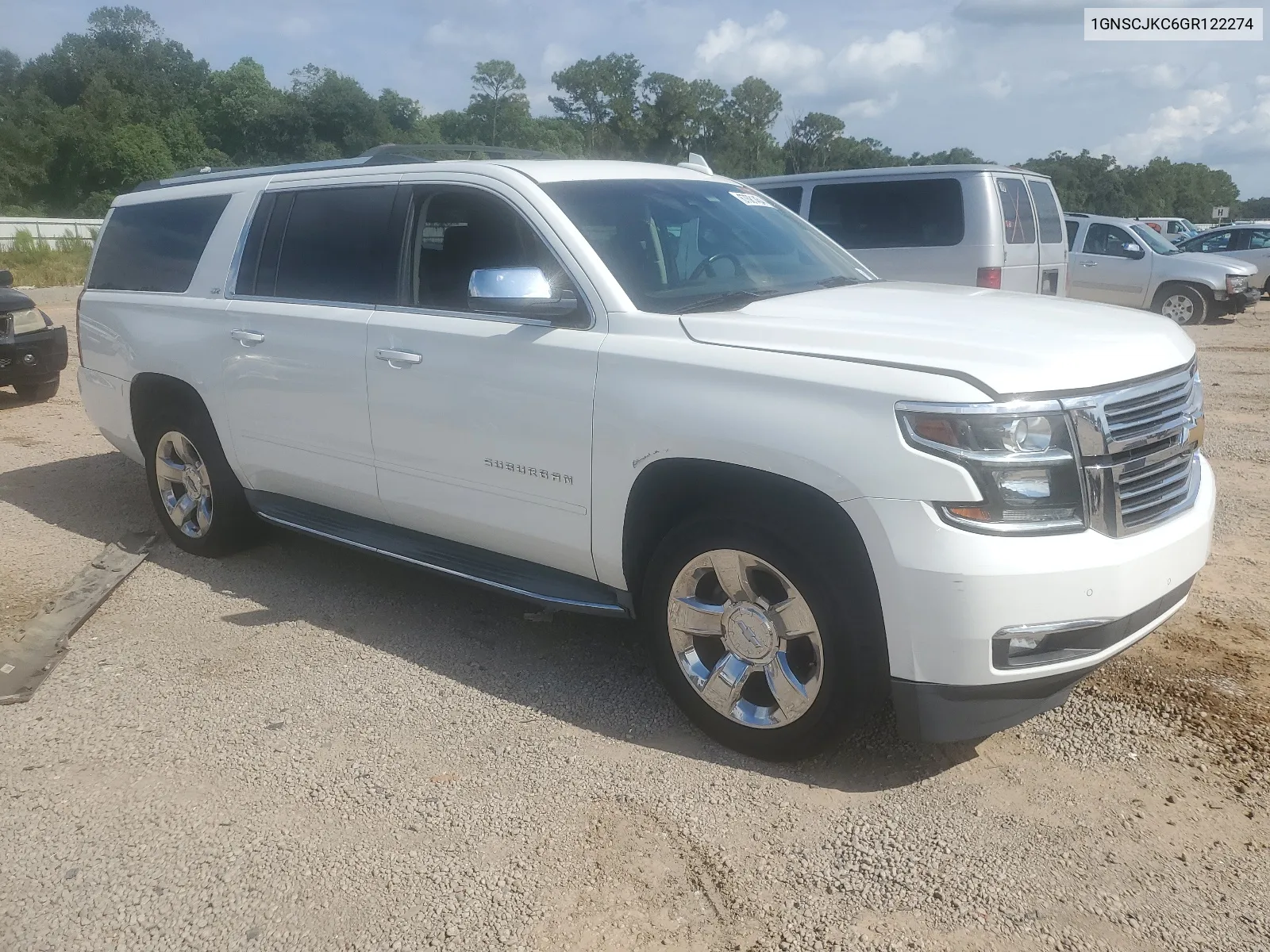 1GNSCJKC6GR122274 2016 Chevrolet Suburban C1500 Ltz