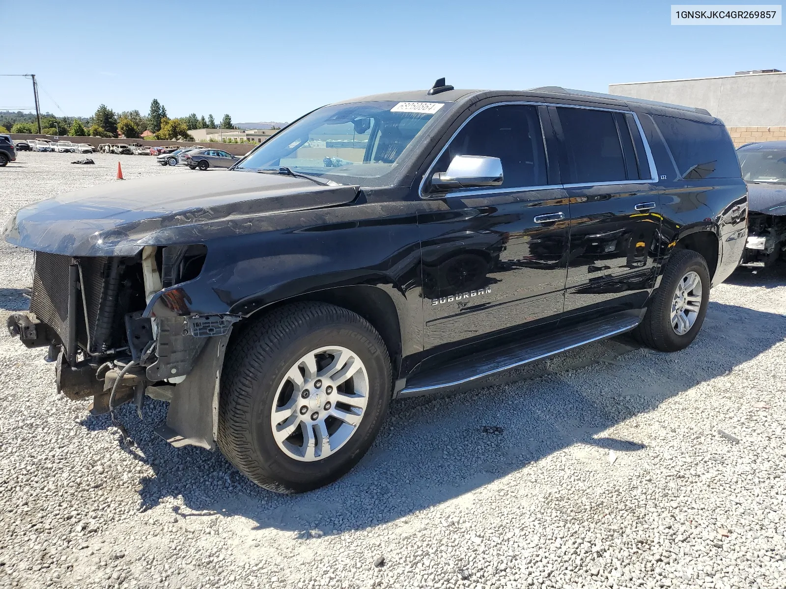 1GNSKJKC4GR269857 2016 Chevrolet Suburban K1500 Ltz