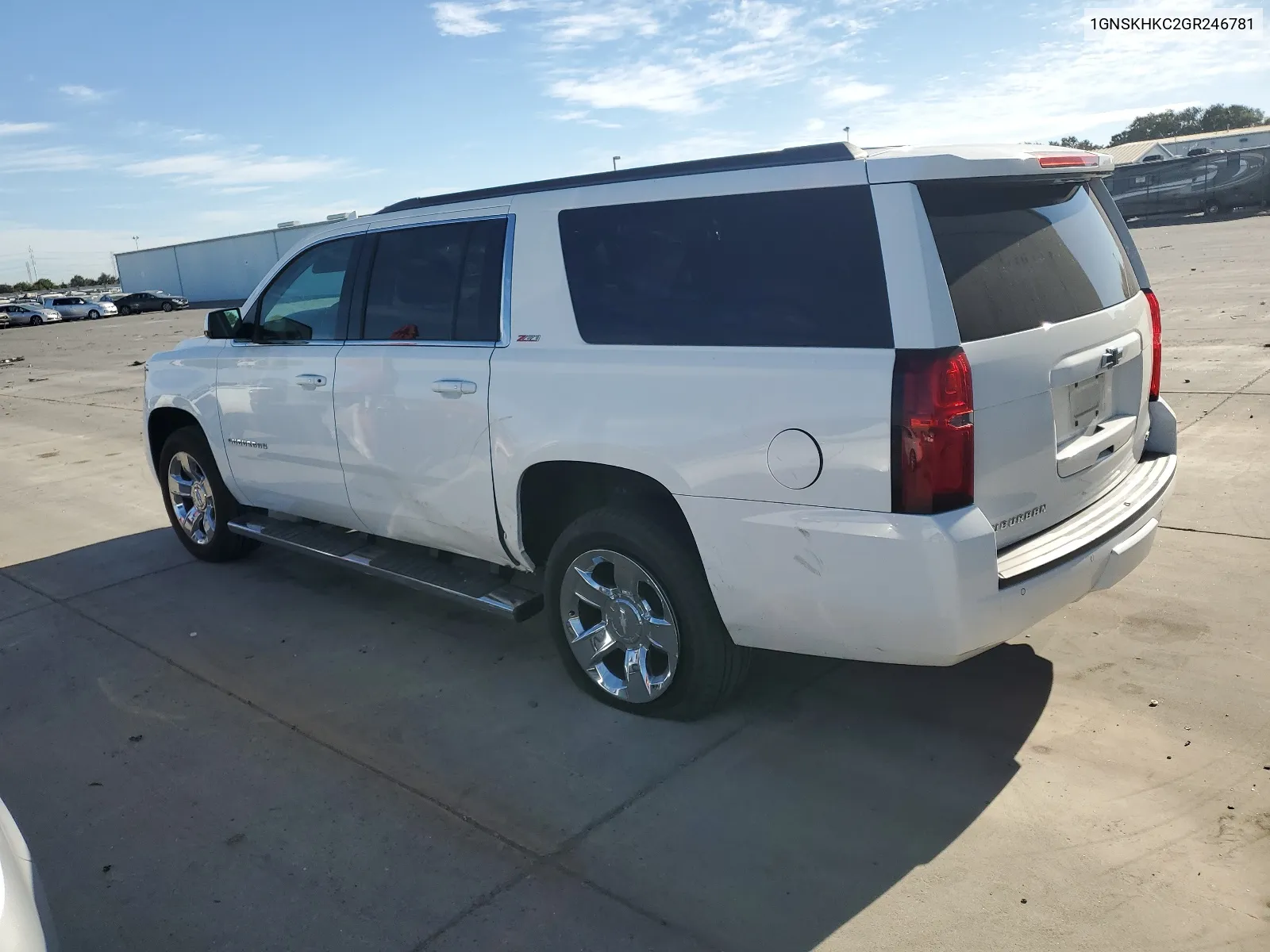 2016 Chevrolet Suburban K1500 Lt VIN: 1GNSKHKC2GR246781 Lot: 68145934