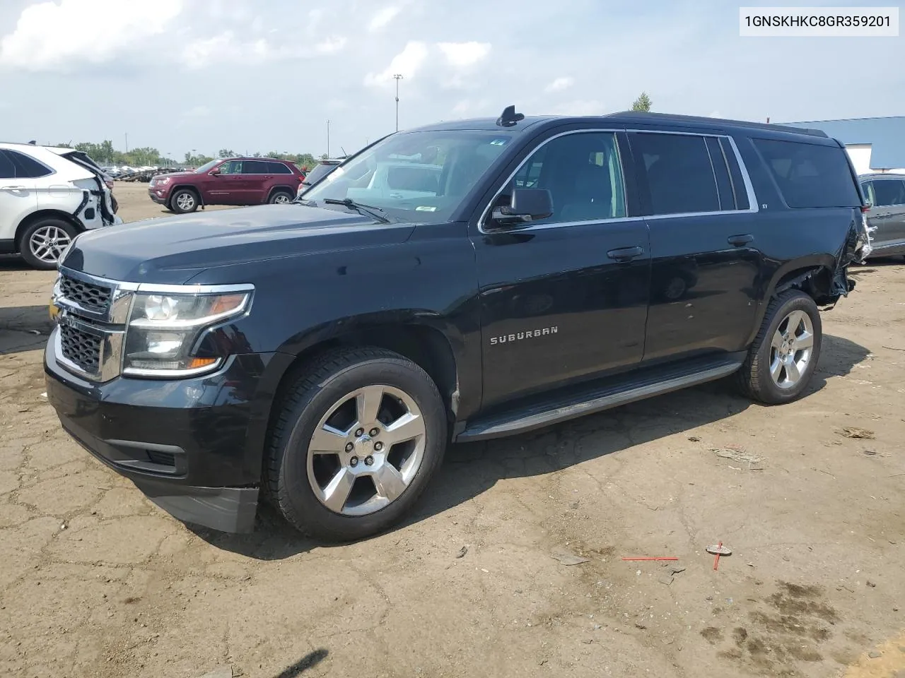 2016 Chevrolet Suburban K1500 Lt VIN: 1GNSKHKC8GR359201 Lot: 69286464