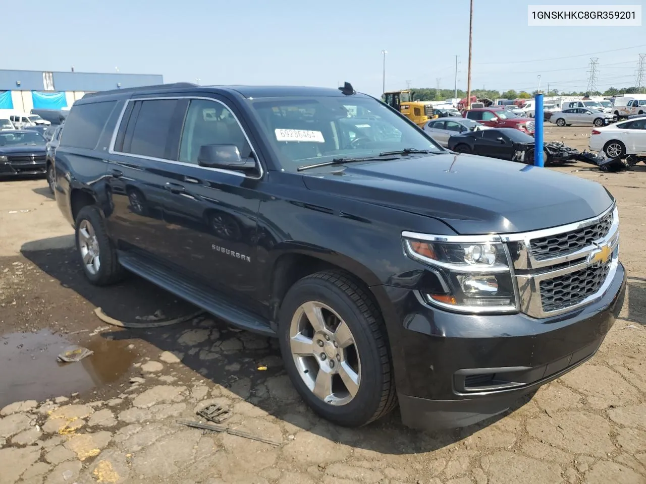 1GNSKHKC8GR359201 2016 Chevrolet Suburban K1500 Lt