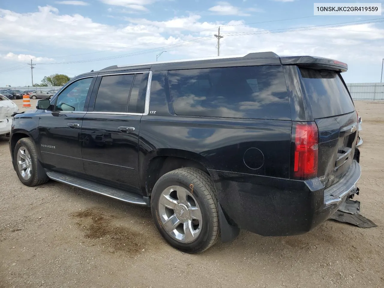 2016 Chevrolet Suburban K1500 Ltz VIN: 1GNSKJKC2GR419559 Lot: 70398904