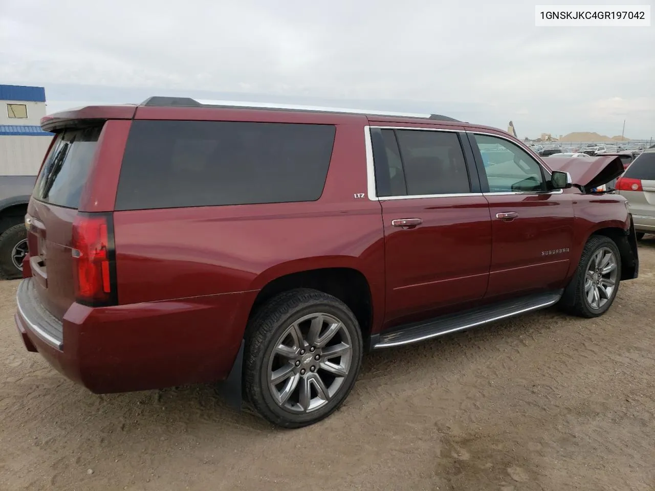 2016 Chevrolet Suburban K1500 Ltz VIN: 1GNSKJKC4GR197042 Lot: 71436524