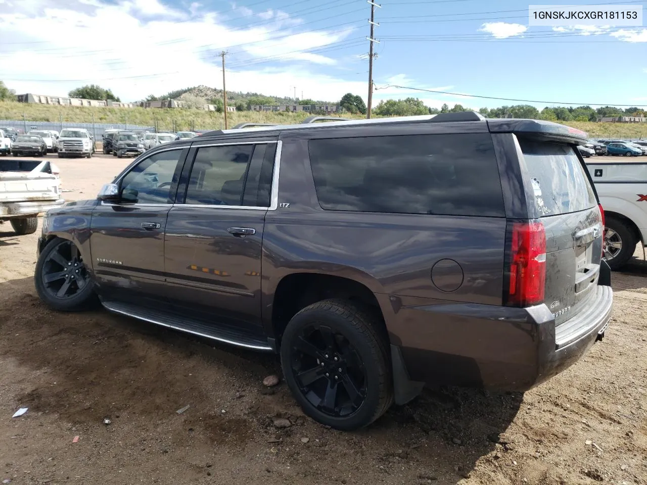 2016 Chevrolet Suburban K1500 Ltz VIN: 1GNSKJKCXGR181153 Lot: 71828494