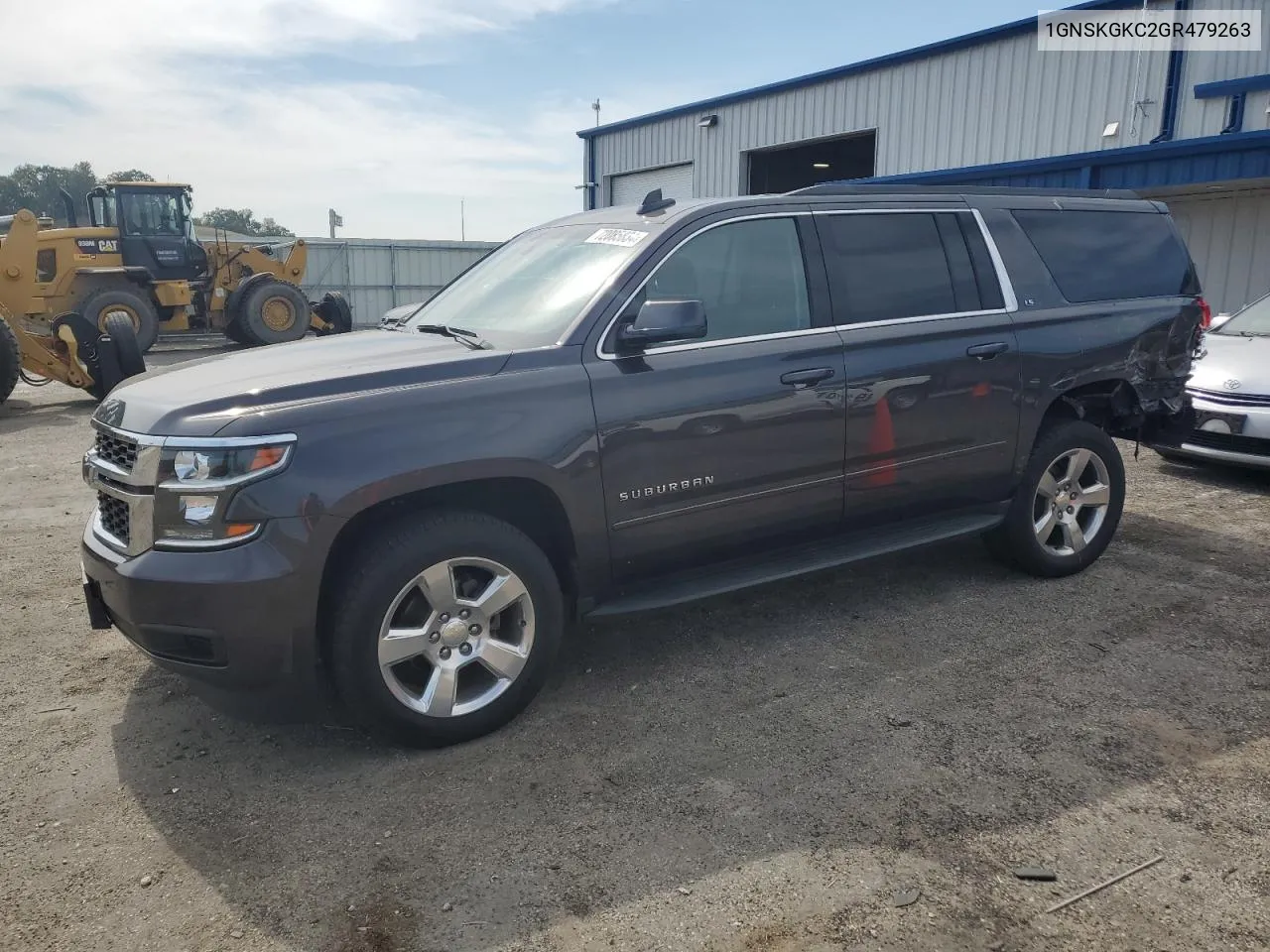 1GNSKGKC2GR479263 2016 Chevrolet Suburban K1500 Ls