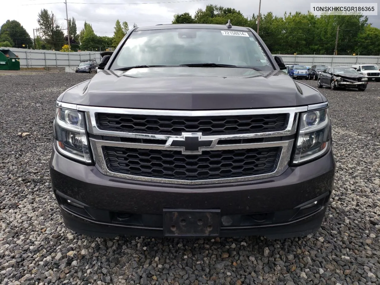 1GNSKHKC5GR186365 2016 Chevrolet Suburban K1500 Lt