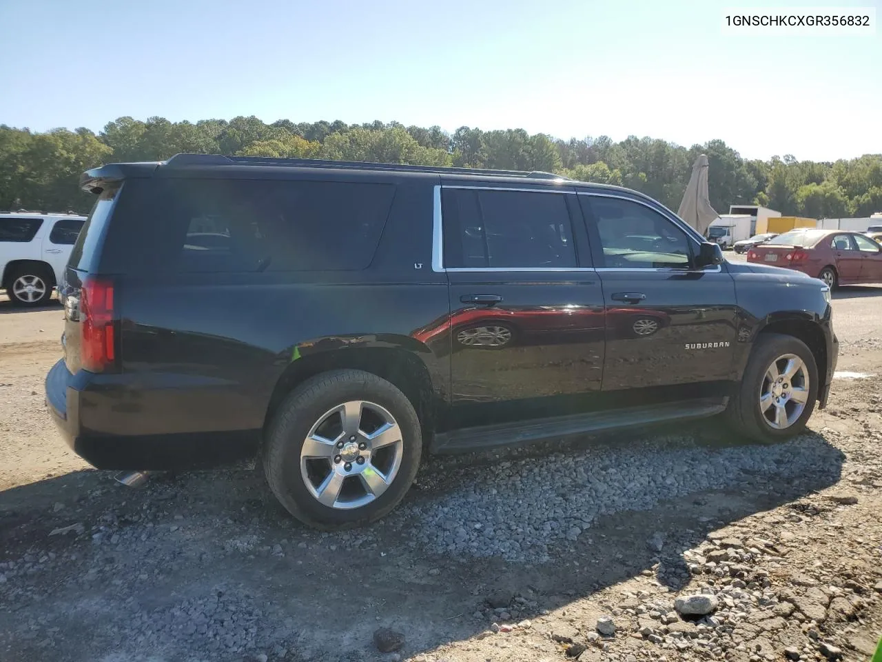 2016 Chevrolet Suburban C1500 Lt VIN: 1GNSCHKCXGR356832 Lot: 72331484