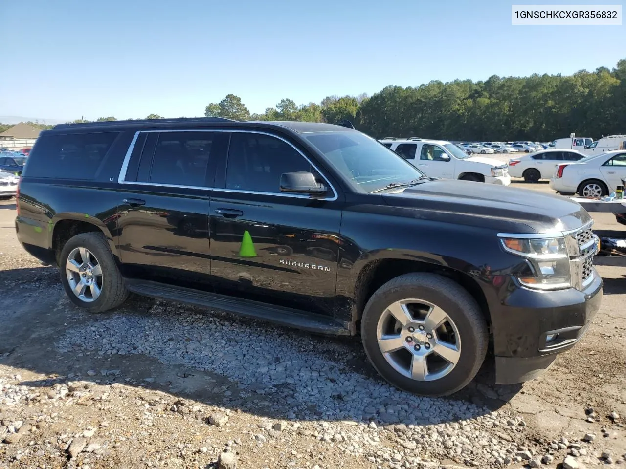 2016 Chevrolet Suburban C1500 Lt VIN: 1GNSCHKCXGR356832 Lot: 72331484