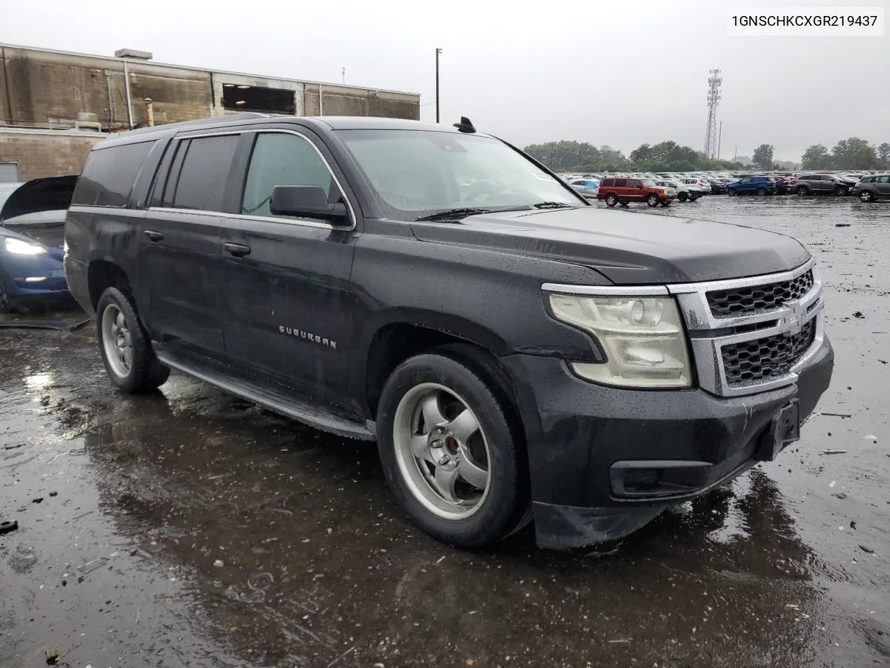 2016 Chevrolet Suburban C1500 Lt VIN: 1GNSCHKCXGR219437 Lot: 72822734