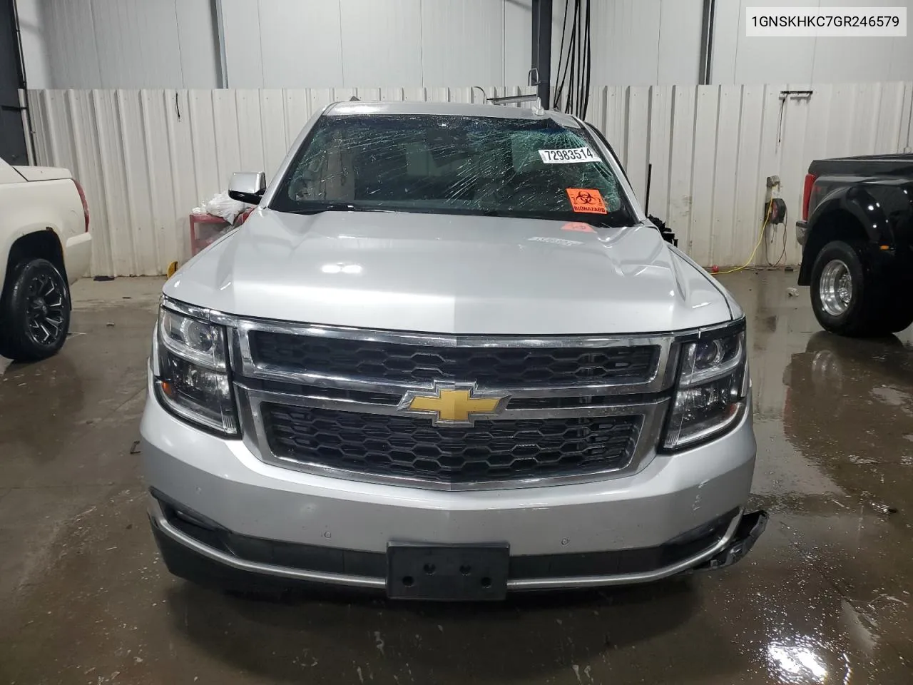 2016 Chevrolet Suburban K1500 Lt VIN: 1GNSKHKC7GR246579 Lot: 72983514