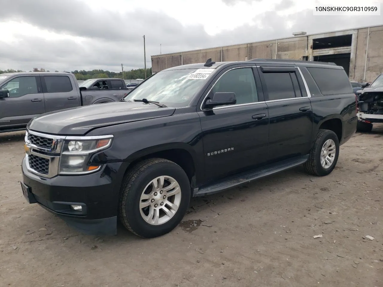 2016 Chevrolet Suburban K1500 Lt VIN: 1GNSKHKC9GR310959 Lot: 73182234