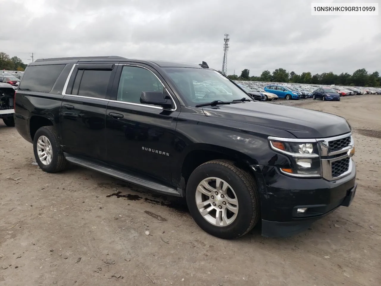 2016 Chevrolet Suburban K1500 Lt VIN: 1GNSKHKC9GR310959 Lot: 73182234