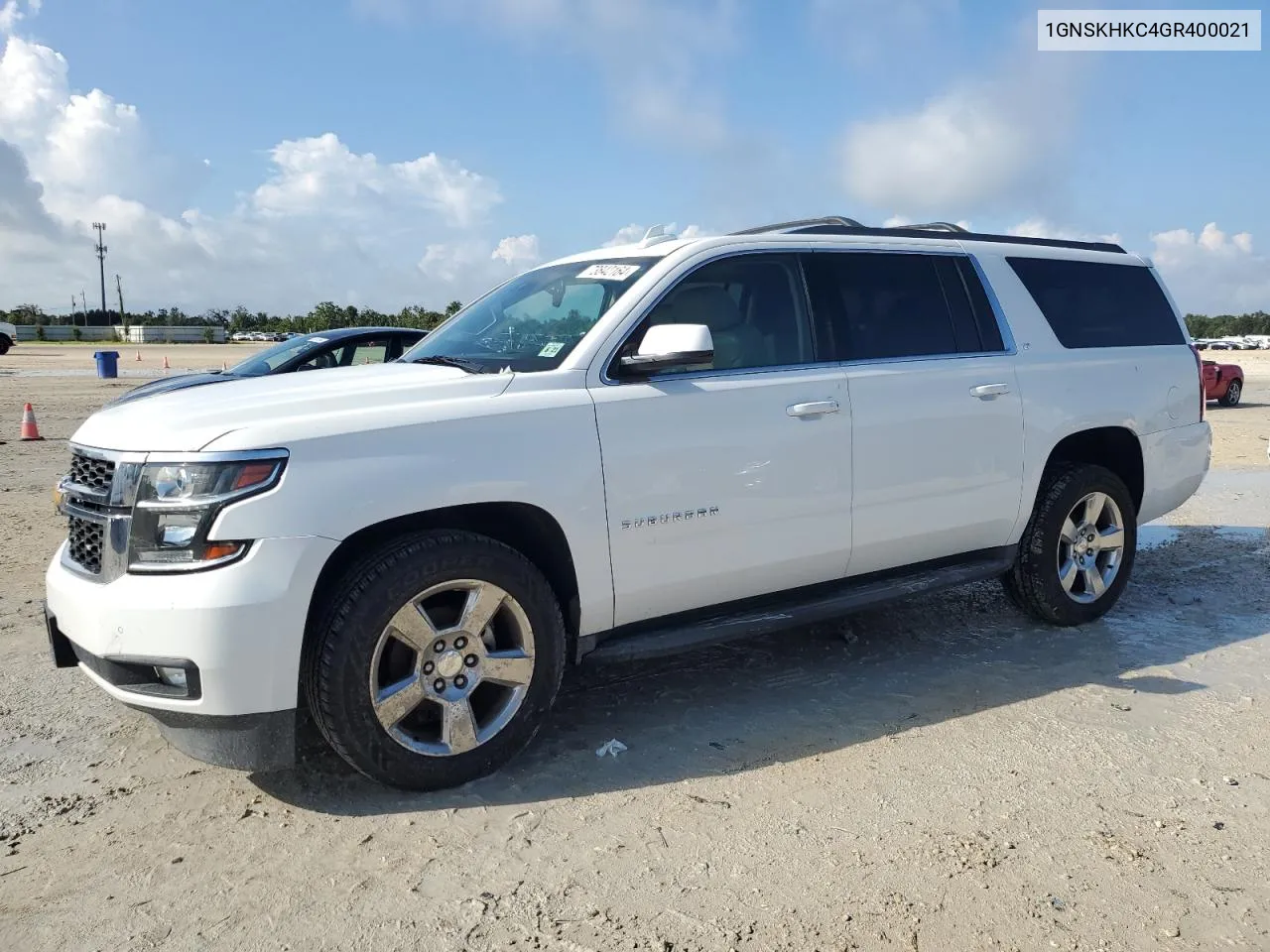 2016 Chevrolet Suburban K1500 Lt VIN: 1GNSKHKC4GR400021 Lot: 73842164