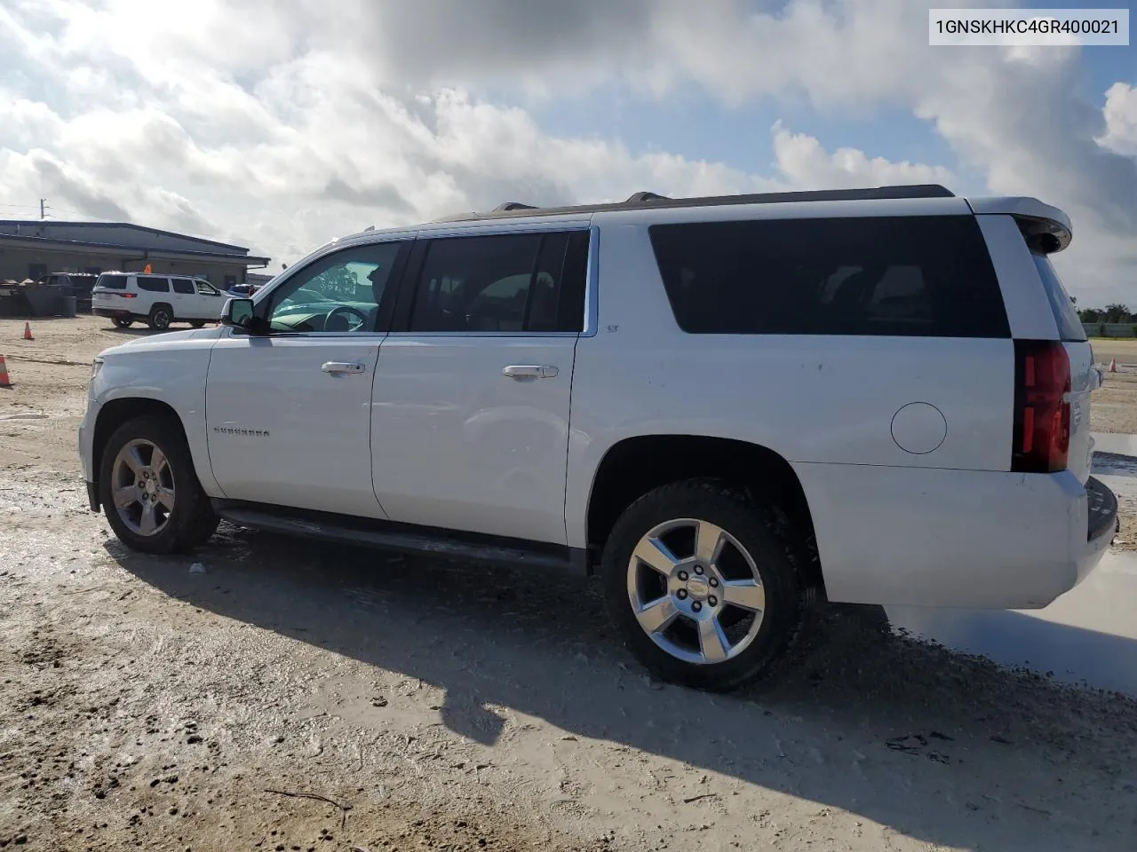 2016 Chevrolet Suburban K1500 Lt VIN: 1GNSKHKC4GR400021 Lot: 73842164