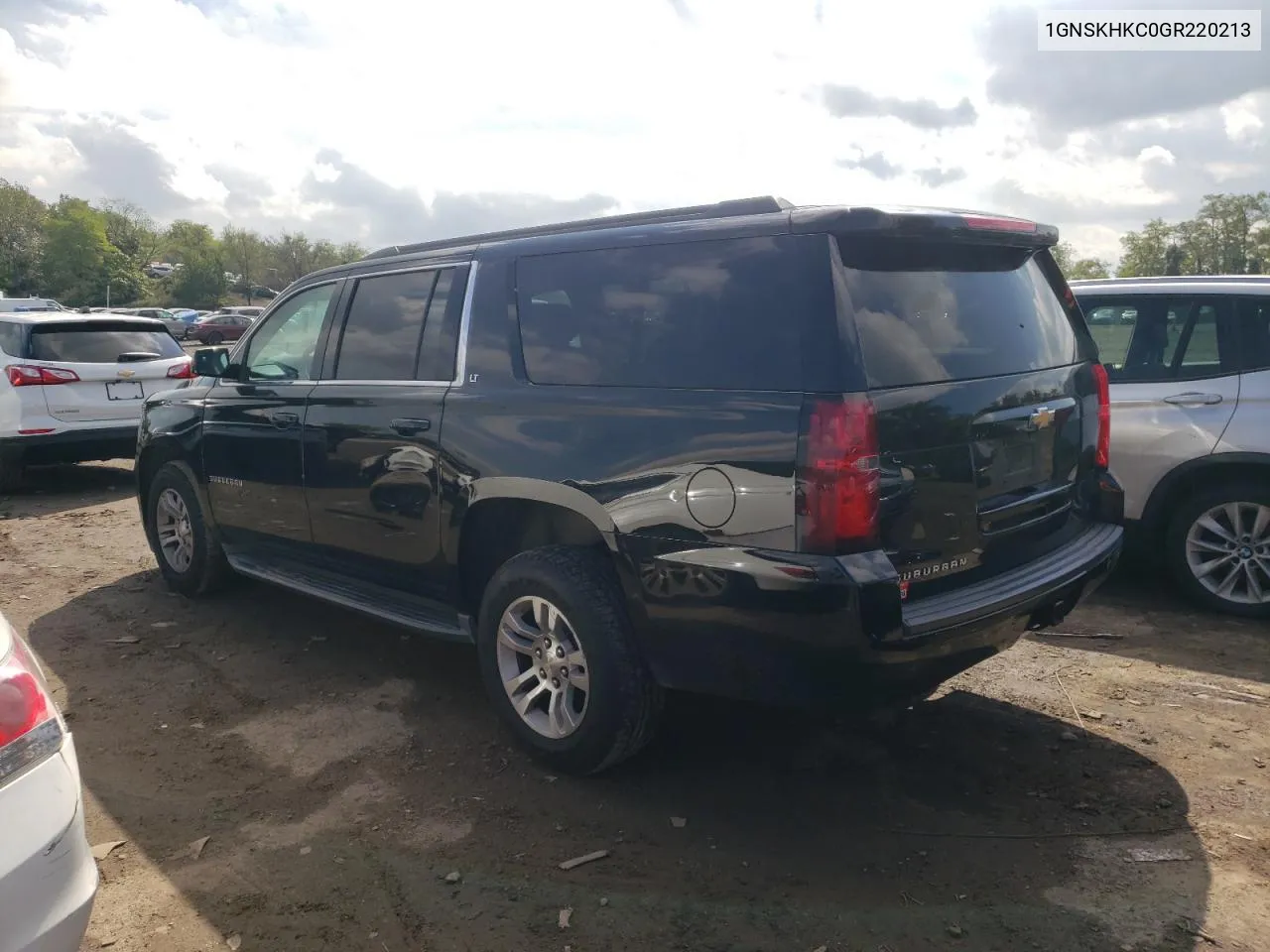 2016 Chevrolet Suburban K1500 Lt VIN: 1GNSKHKC0GR220213 Lot: 74066034