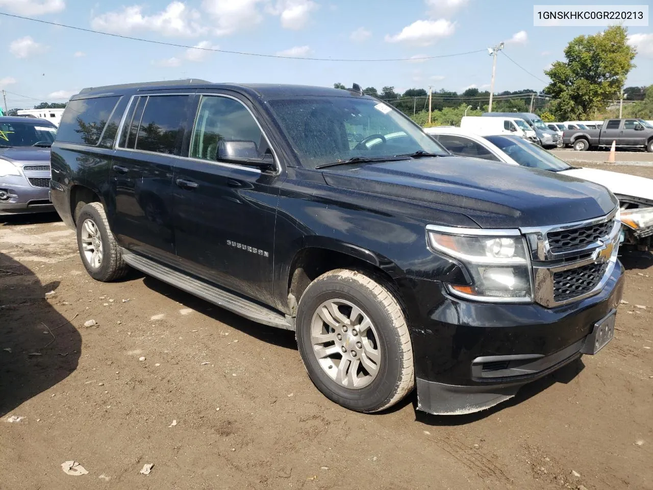 2016 Chevrolet Suburban K1500 Lt VIN: 1GNSKHKC0GR220213 Lot: 74066034