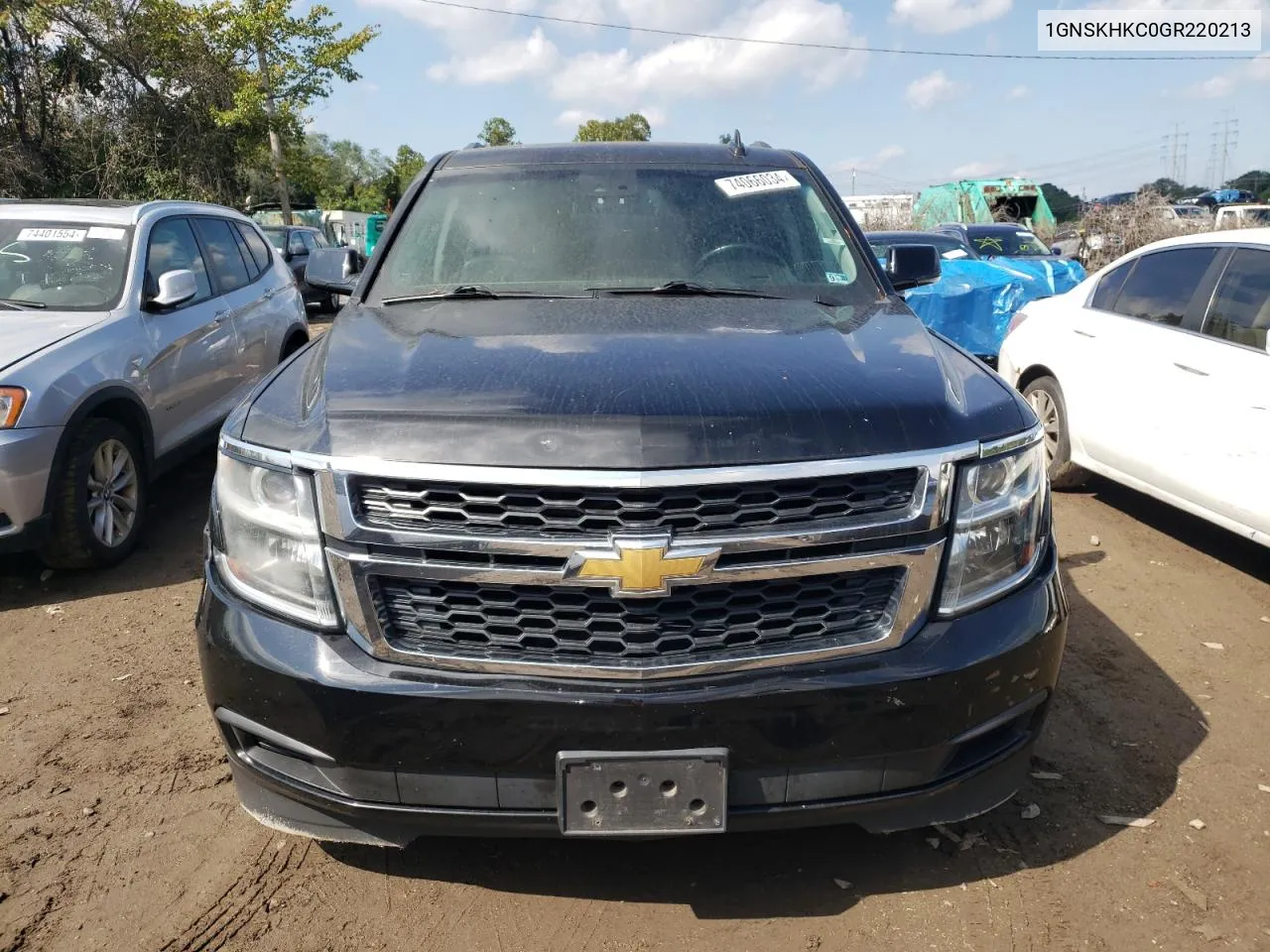 2016 Chevrolet Suburban K1500 Lt VIN: 1GNSKHKC0GR220213 Lot: 74066034