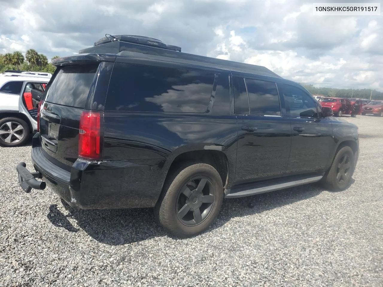 2016 Chevrolet Suburban K1500 Lt VIN: 1GNSKHKC5GR191517 Lot: 74124144