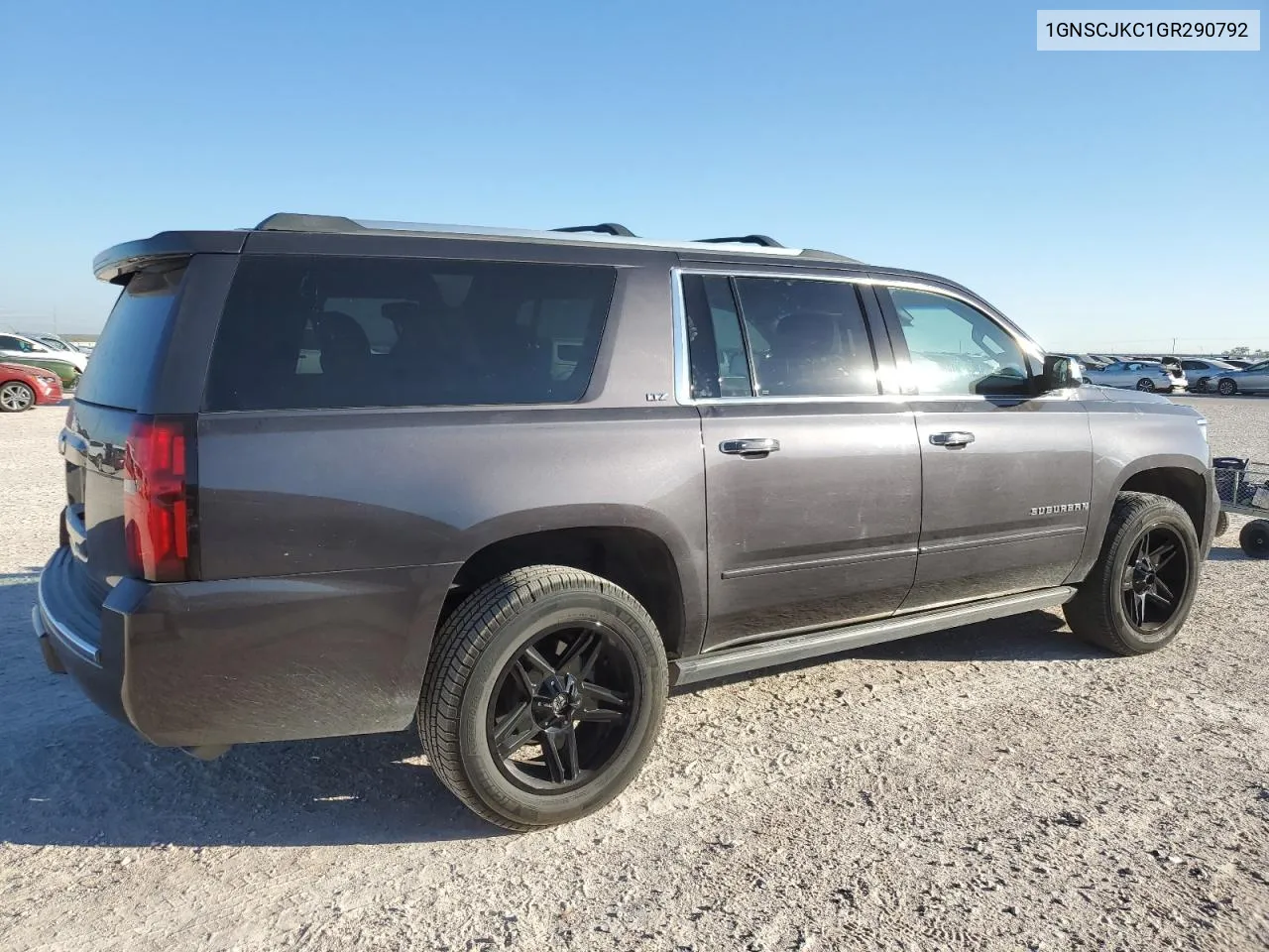 2016 Chevrolet Suburban C1500 Ltz VIN: 1GNSCJKC1GR290792 Lot: 74811514