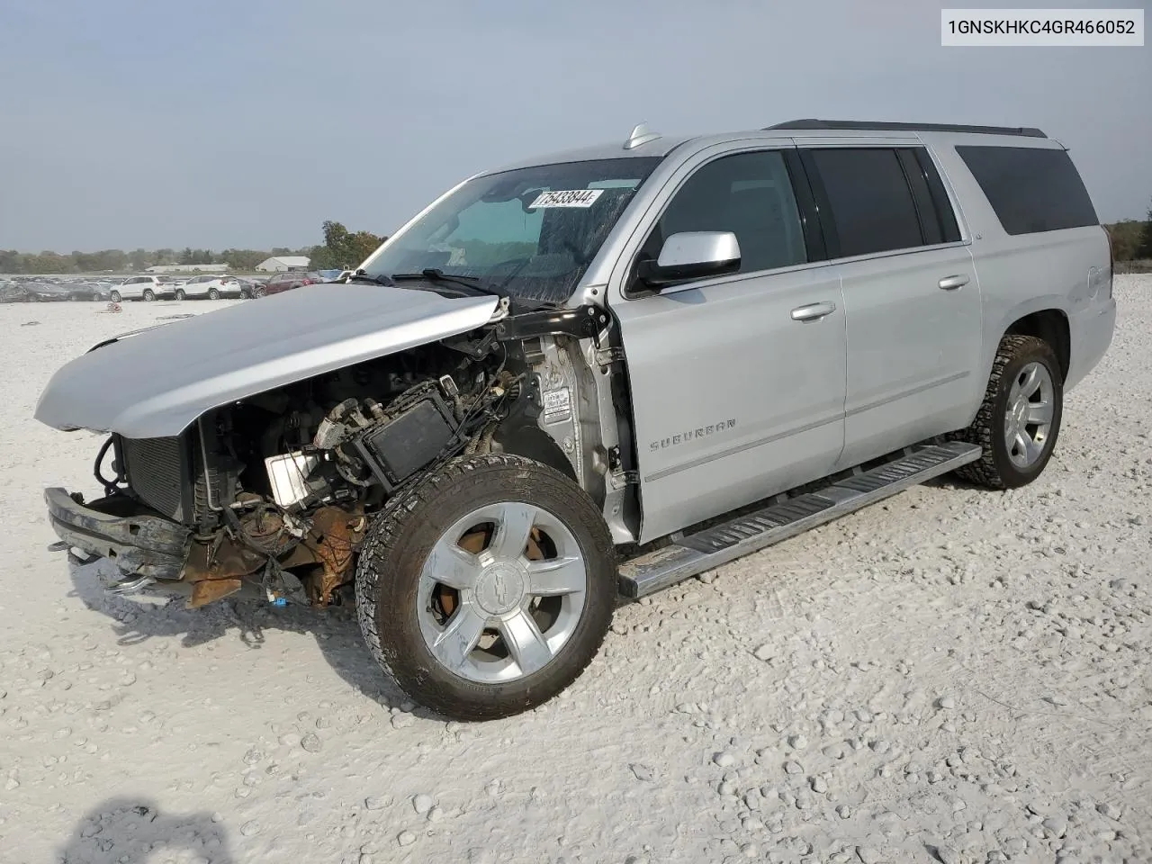 2016 Chevrolet Suburban K1500 Lt VIN: 1GNSKHKC4GR466052 Lot: 75433844