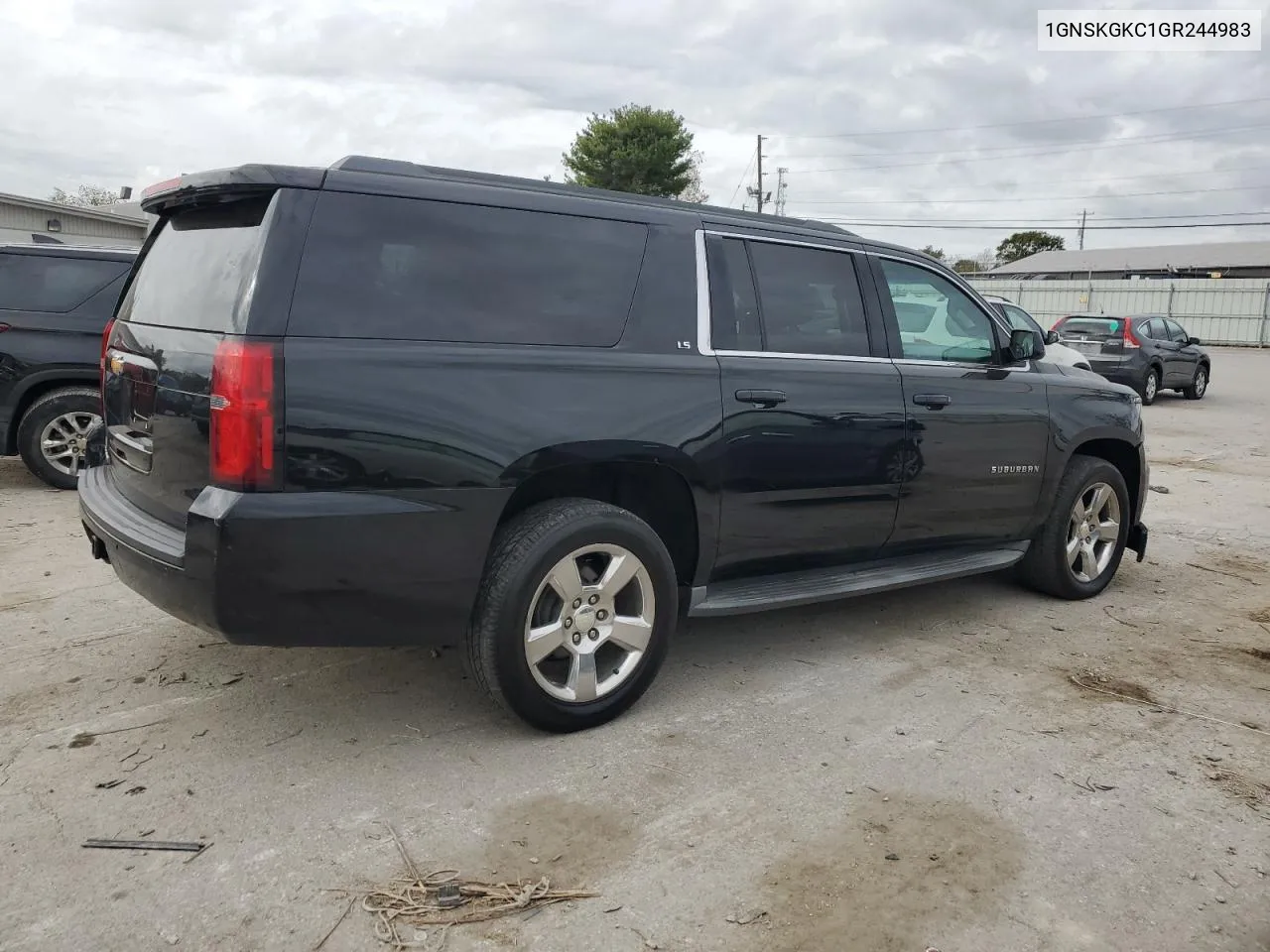 2016 Chevrolet Suburban K1500 Ls VIN: 1GNSKGKC1GR244983 Lot: 76187804