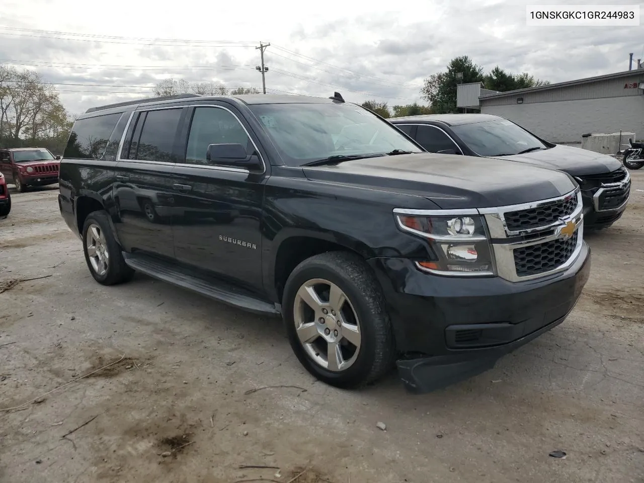 2016 Chevrolet Suburban K1500 Ls VIN: 1GNSKGKC1GR244983 Lot: 76187804