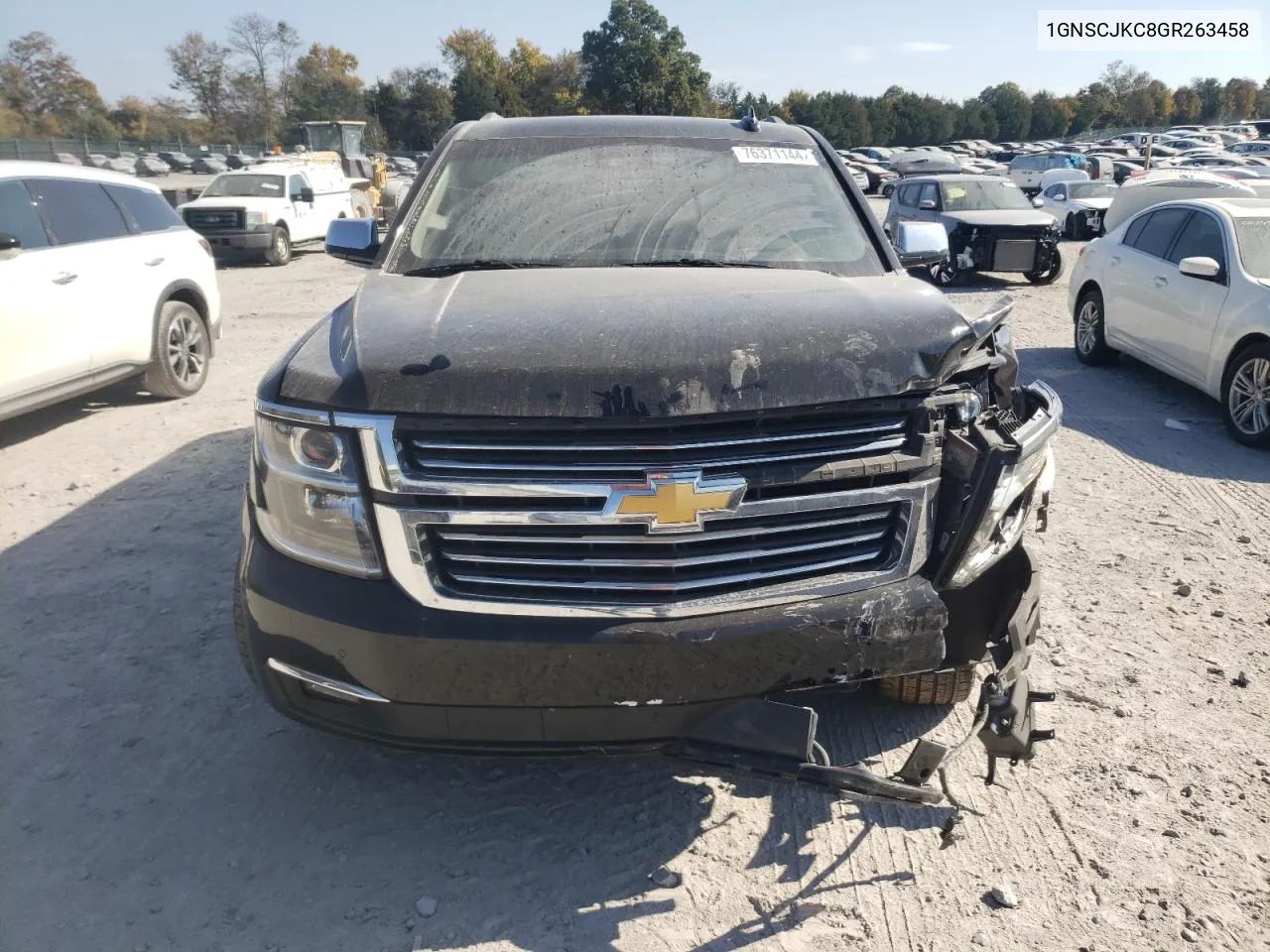 2016 Chevrolet Suburban C1500 Ltz VIN: 1GNSCJKC8GR263458 Lot: 76371144