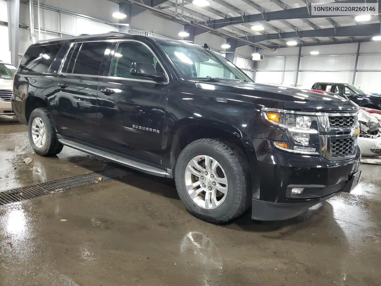 2016 Chevrolet Suburban K1500 Lt VIN: 1GNSKHKC2GR260146 Lot: 76398224