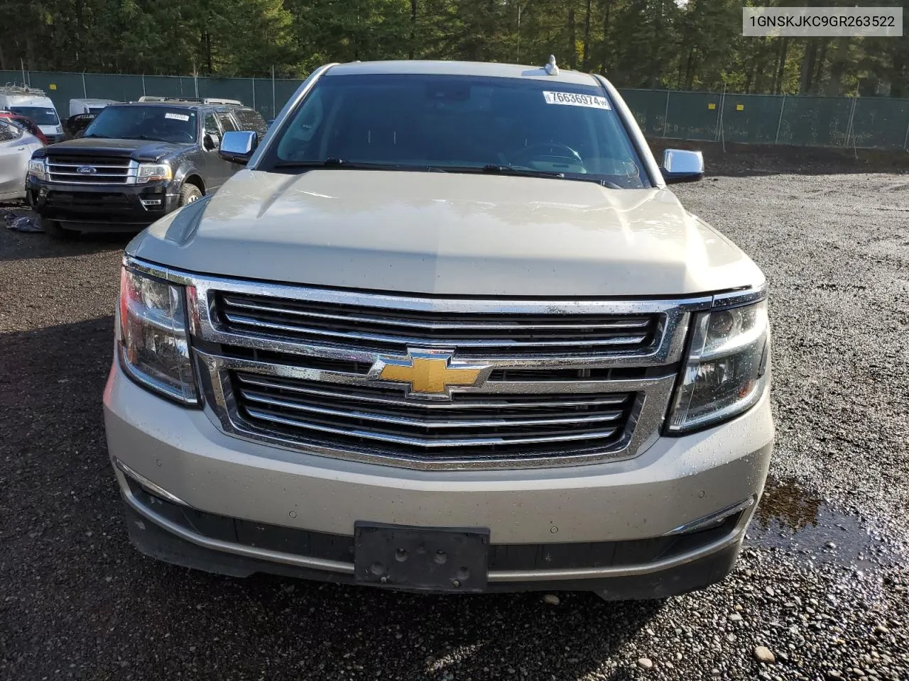 2016 Chevrolet Suburban K1500 Ltz VIN: 1GNSKJKC9GR263522 Lot: 76636974