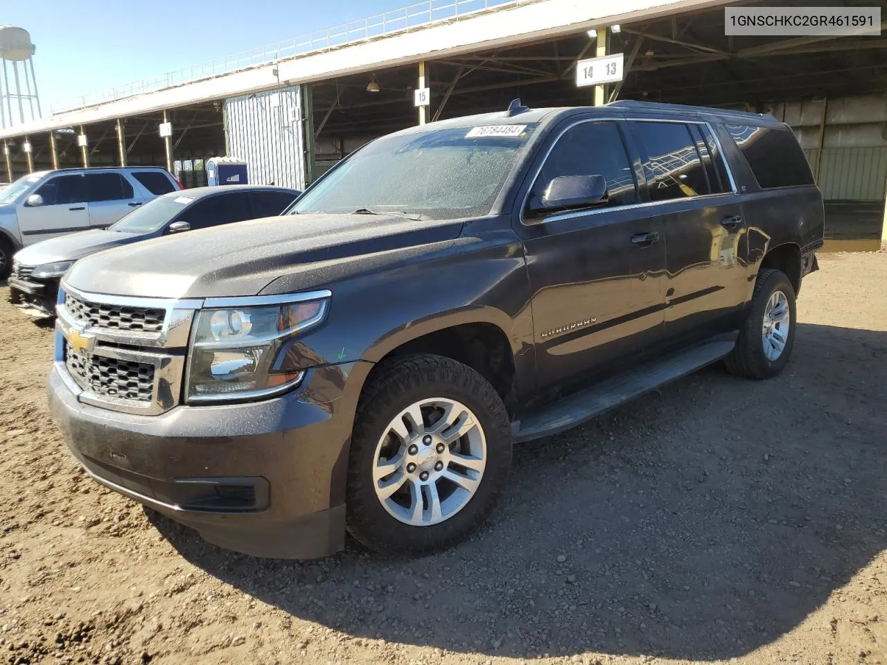 1GNSCHKC2GR461591 2016 Chevrolet Suburban C1500 Lt