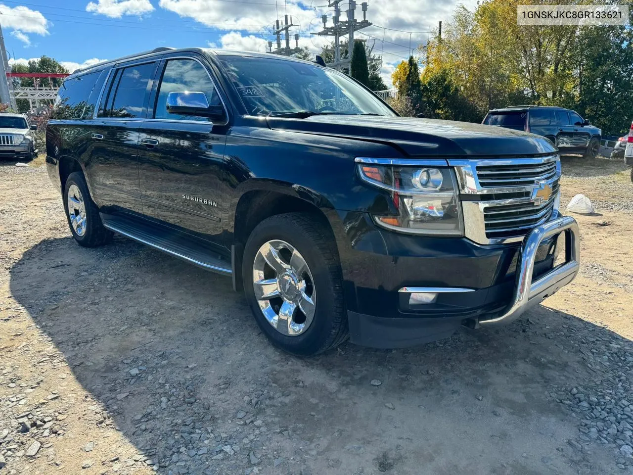 1GNSKJKC8GR133621 2016 Chevrolet Suburban K1500 Ltz