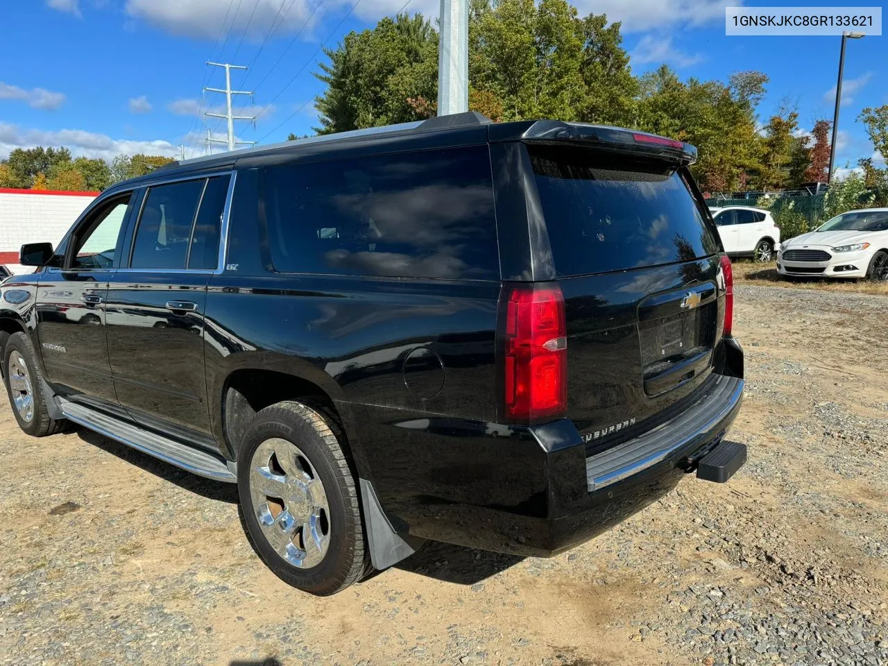 2016 Chevrolet Suburban K1500 Ltz VIN: 1GNSKJKC8GR133621 Lot: 76826124