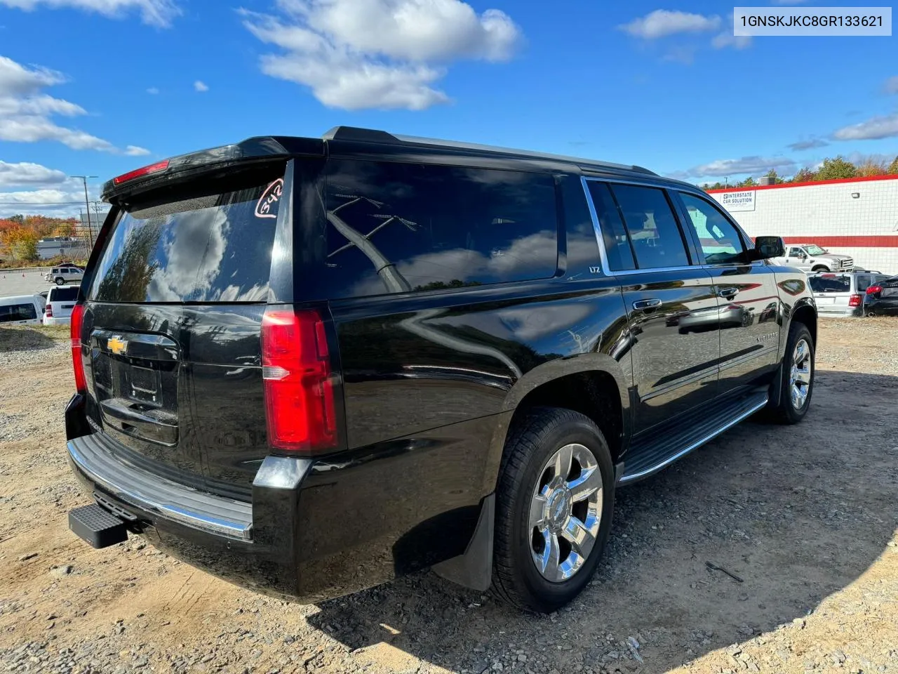 2016 Chevrolet Suburban K1500 Ltz VIN: 1GNSKJKC8GR133621 Lot: 76826124