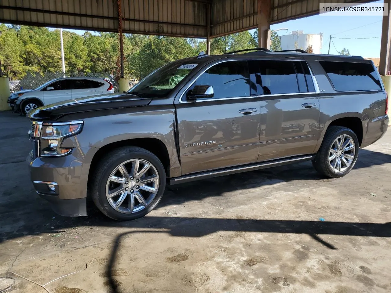 2016 Chevrolet Suburban K1500 Ltz VIN: 1GNSKJKC9GR345721 Lot: 77404914