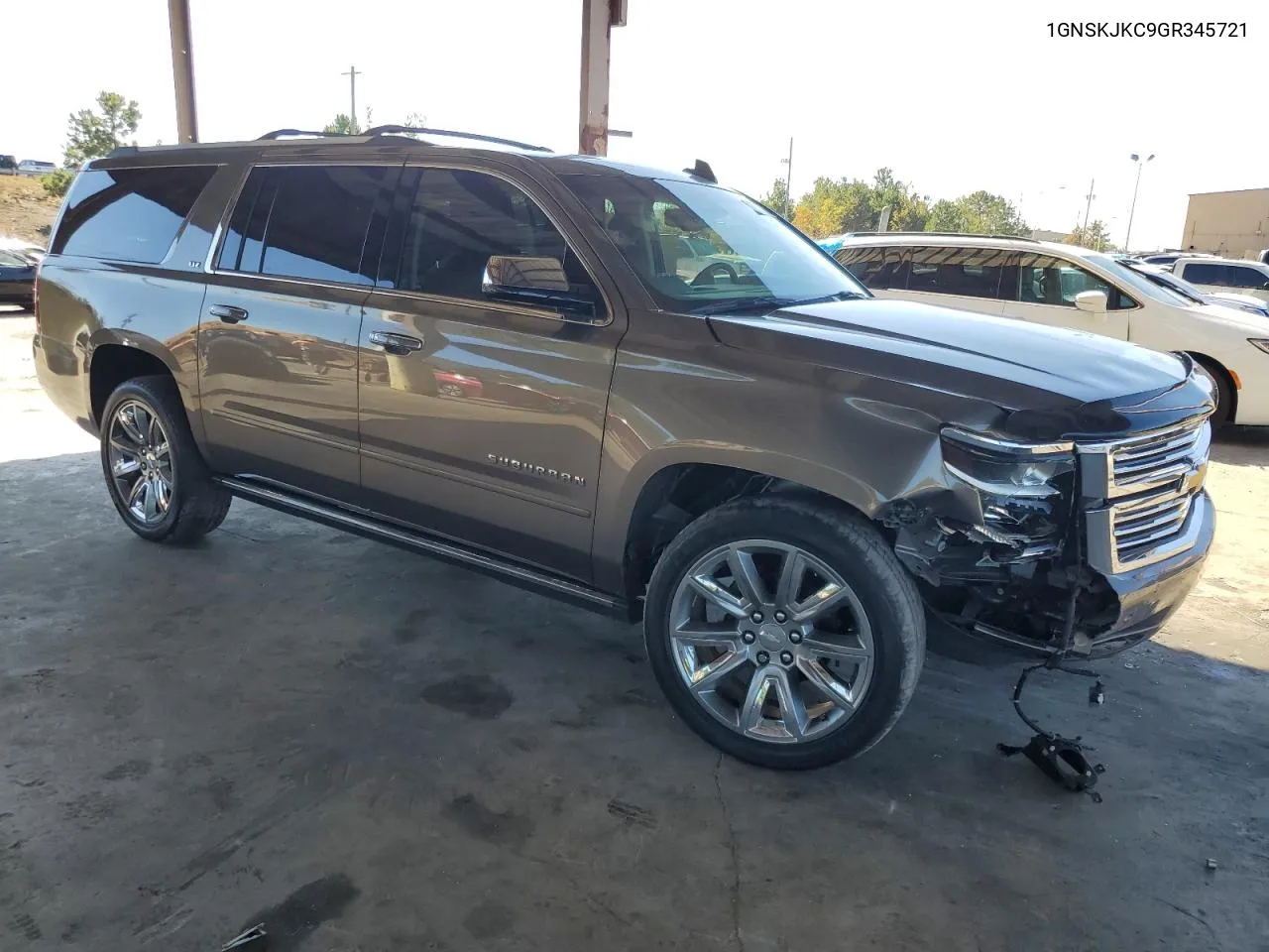 2016 Chevrolet Suburban K1500 Ltz VIN: 1GNSKJKC9GR345721 Lot: 77404914